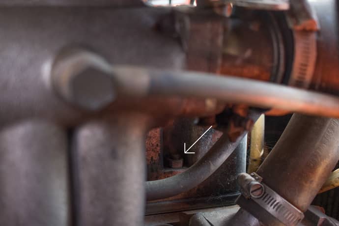 Düdo Ventile einstellen - Ventildeckel abschrauben OM 616 Motor