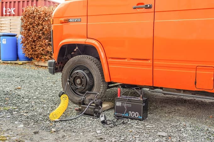 wohnmobil winterfest machen reifendruck erhöhen standschäden am reifen düdo kompressor mercedes benz 407 d