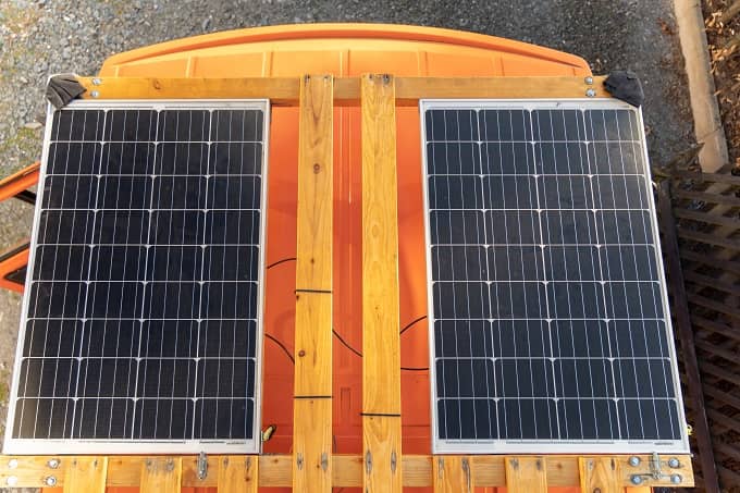 Wohnmobil Elektrik Batterie laden über Solar - Camper Elektrik